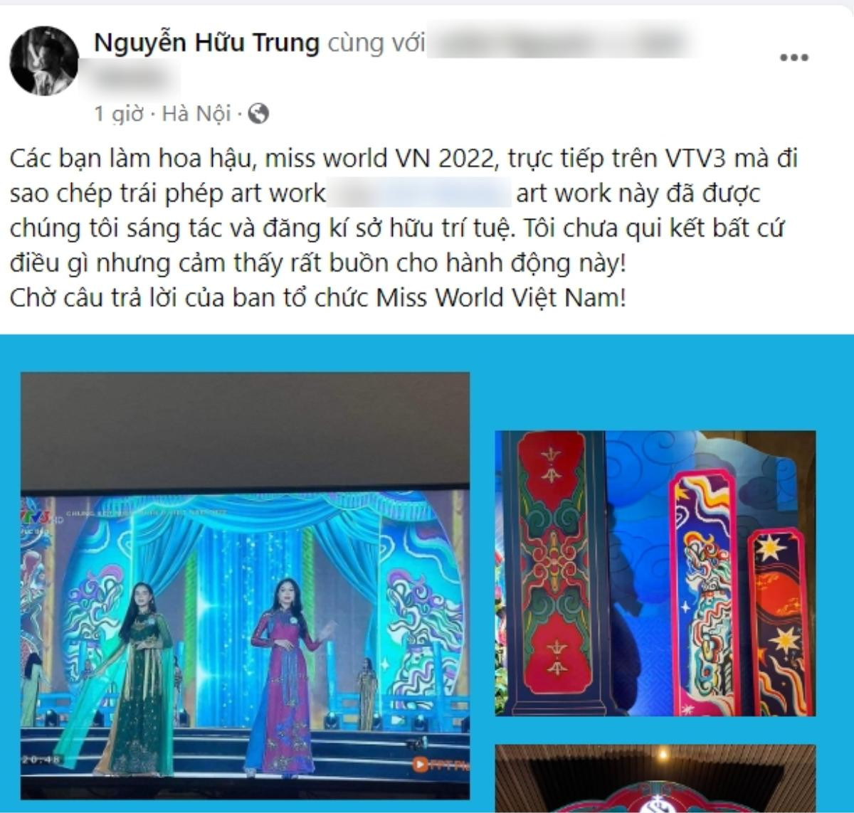 Chung kết Miss World Vietnam 2022 dính 'phốt' ngay trước khi công bố tân Hoa Hậu Ảnh 1