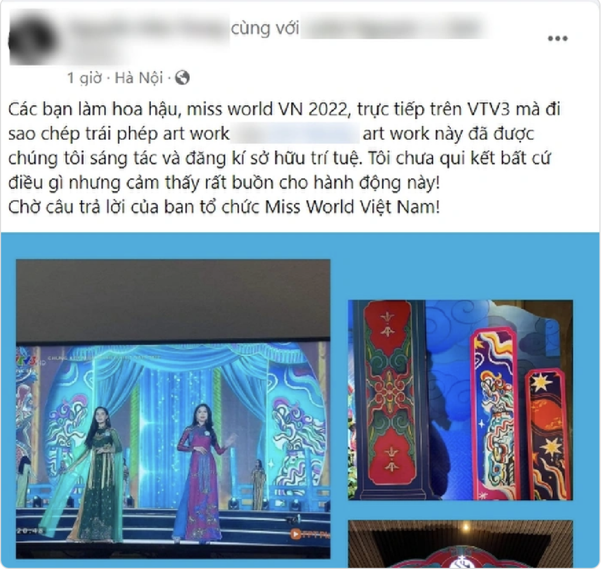 Ban tổ chức Miss World Vietnam thừa nhận sai sót khi dính 'phốt' đạo nhái thiết kế sân khấu Ảnh 1