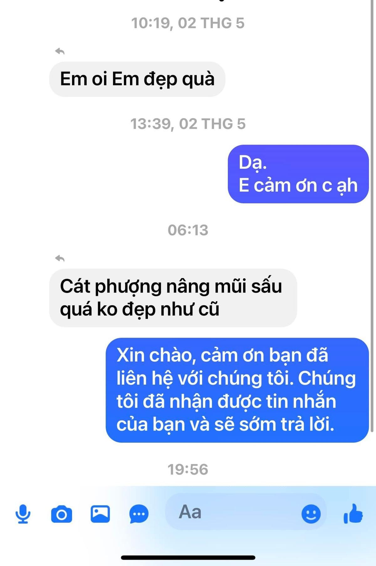 Bị netizen nghi ngờ nâng mũi, Cát Phượng 'bất lực' muốn 'đập đi xây lại' khuôn mặt mới Ảnh 2