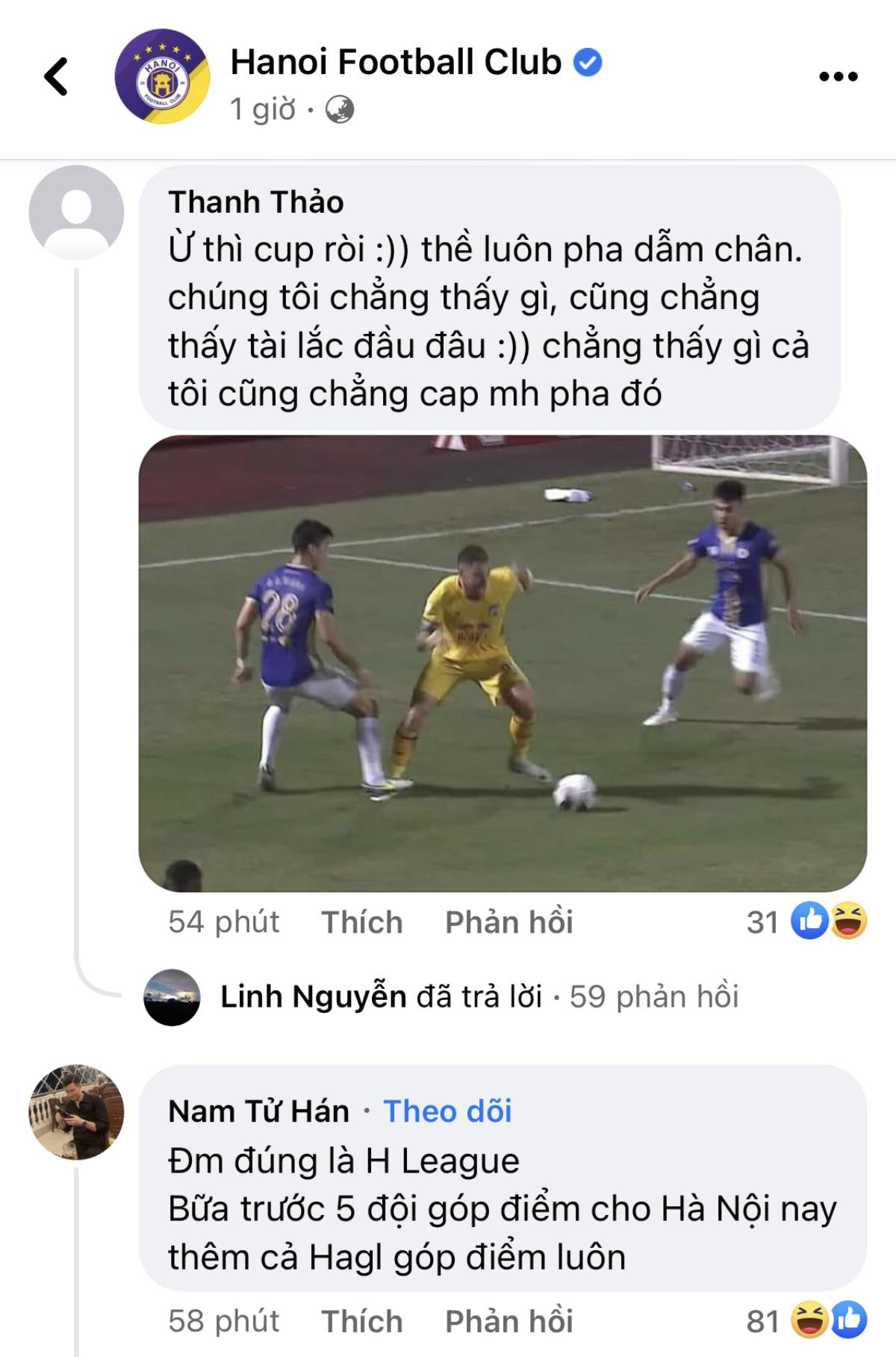 CĐV HAGL 'tấn công' Hà Nội FC: BTC hãy trao cúp luôn cho đội của bầu Hiển Ảnh 2