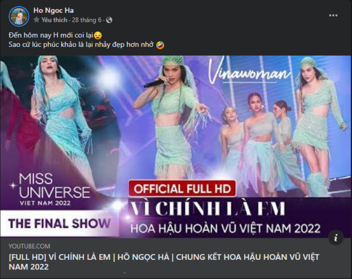 Sân khấu tại Miss Universe VN được Hồ Ngọc Hà chia sẻ bất ngờ bị đánh bản quyền, bay màu khỏi Youtube Ảnh 2