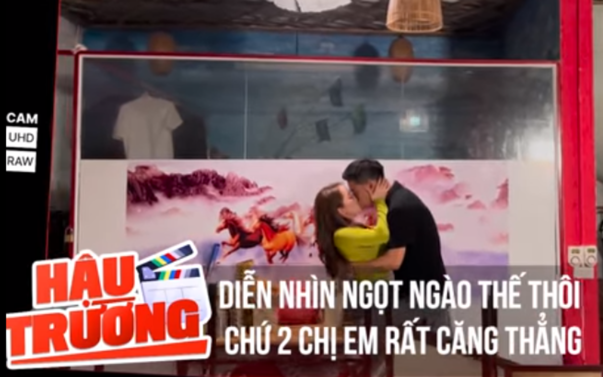 Quỳnh Nga - Minh Hoàng vất vả với 'cảnh nóng' trong Chồng Cũ Vợ Cũ Người Yêu Cũ Ảnh 1