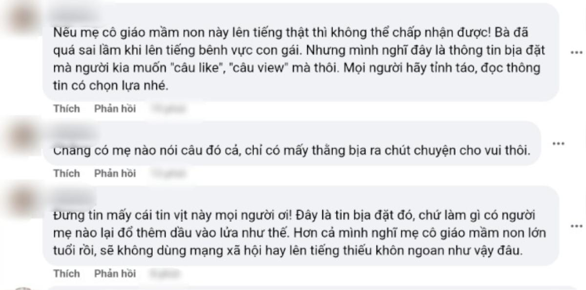 Vụ 'lòng xào dưa 30k': Lan truyền thông tin mẹ ruột cô giáo lên tiếng bênh vực con, thực hư ra sao? Ảnh 2