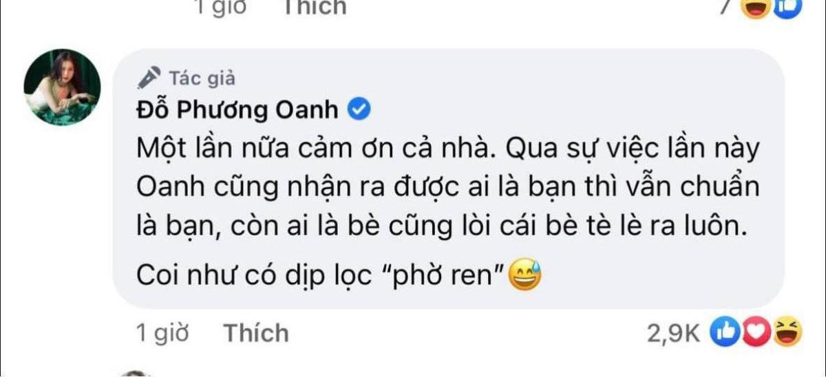 Phương Oanh bất ngờ đăng đàn chuyện 'bạn' và 'bè' giữa ồn ào tình cảm Ảnh 2