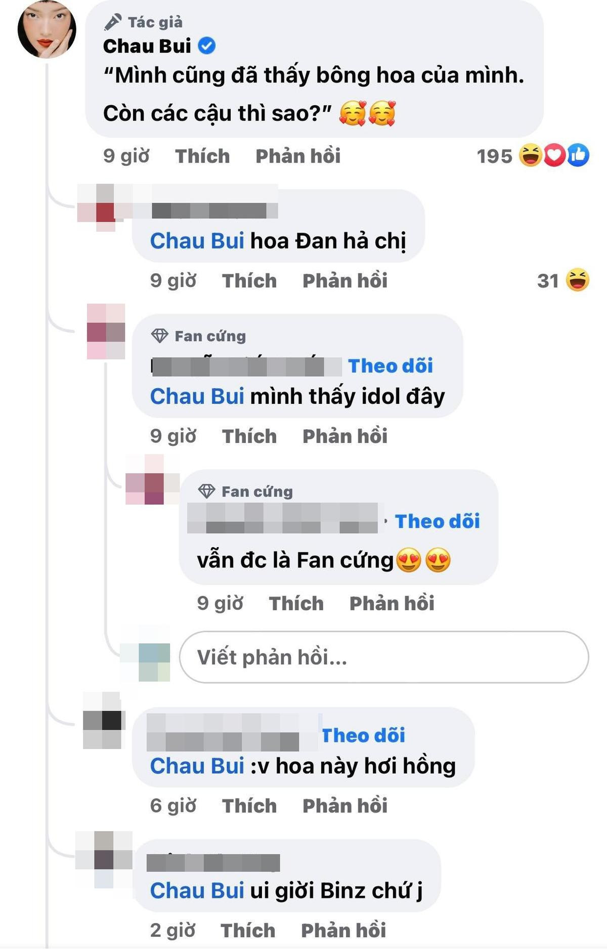 Châu Bùi thông báo đã tìm thấy 'bông hoa' của cuộc đời, netizen liền đoán ngay Binz Ảnh 3