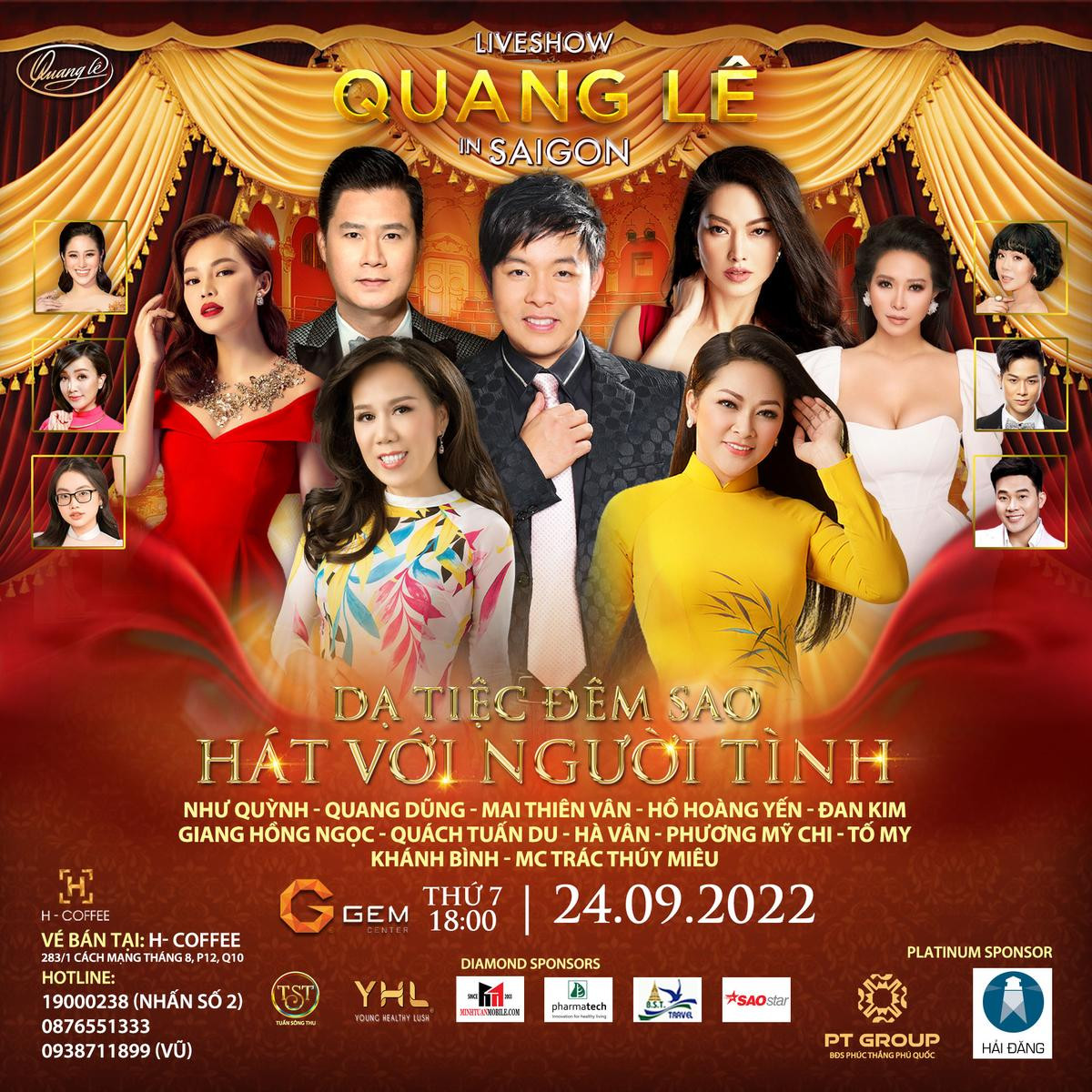 Không chỉ đơn thuần là liveshow, dạ tiệc của ca sĩ Quang Lê còn sở hữu những điều 'có 1-0-2' Ảnh 4