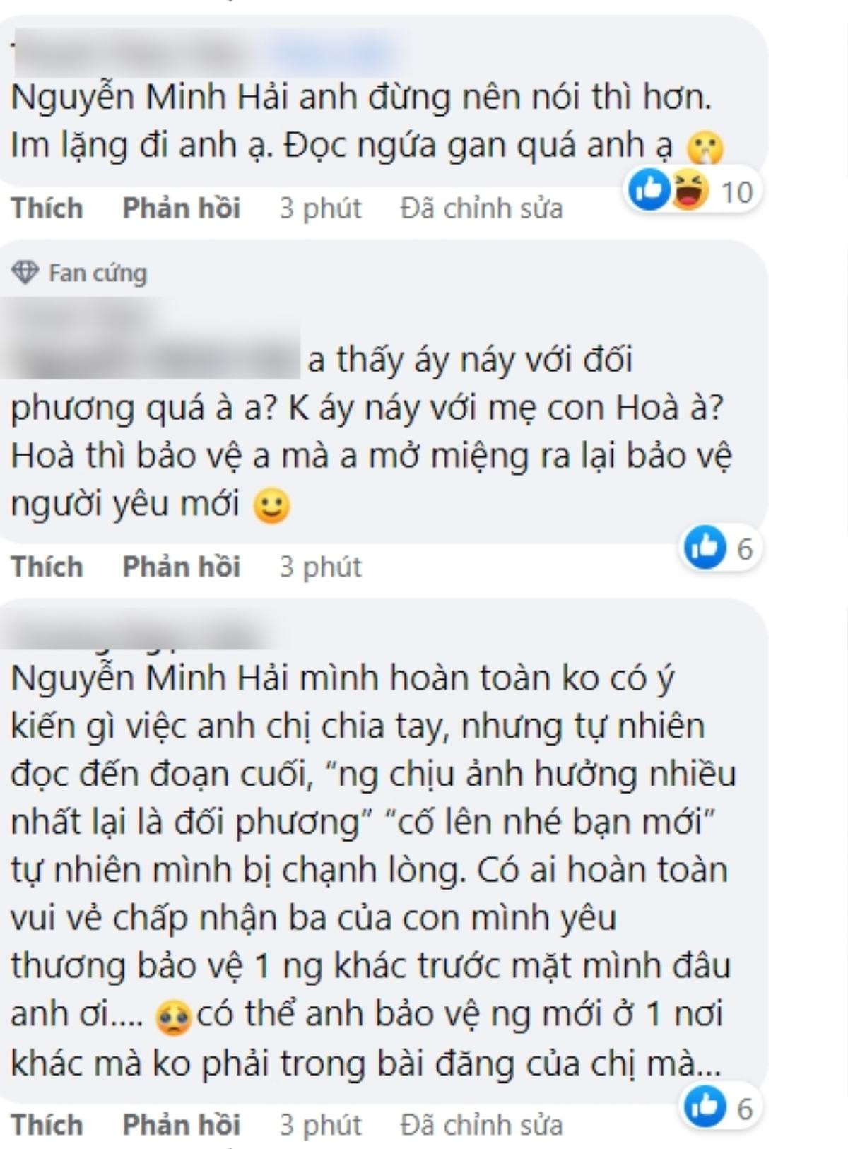 Dân mạng 'ném đá' thiếu gia Minh Hải vì lên tiếng chỉ để bảo vệ 'bồ mới' thay vì mẹ con Hòa Minzy? Ảnh 3