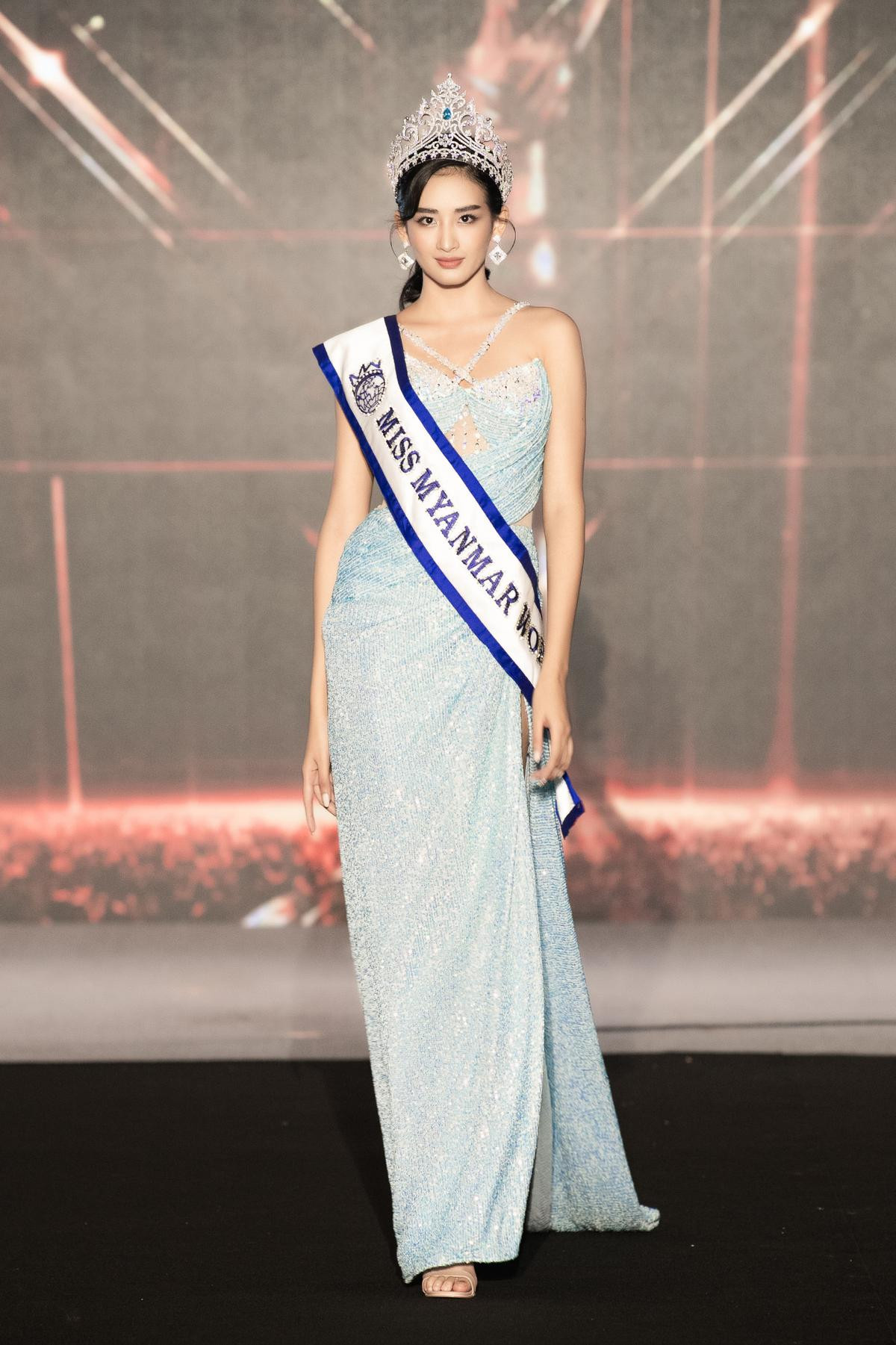 Thùy Tiên khiến 4 nhan sắc 'láng giềng' lu mờ: Đẳng cấp Miss Grand 2021 khó ai vượt mặt Ảnh 5