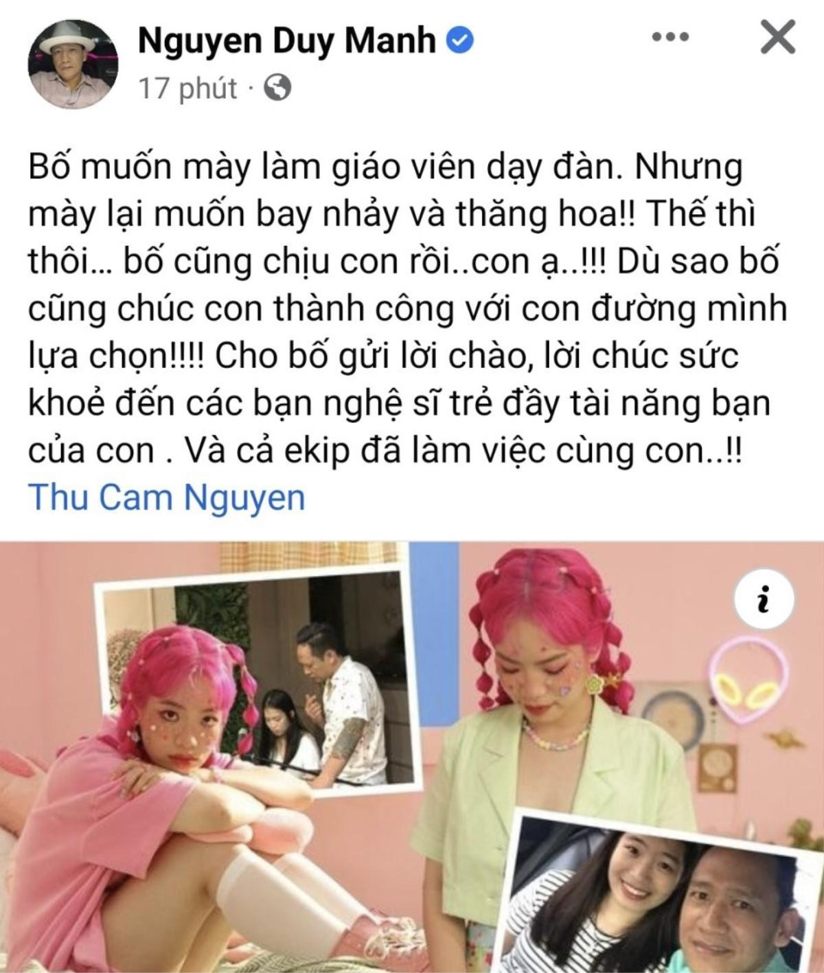 Nhan sắc cá tính tuổi 22 của con gái Duy Mạnh mới debut làm ca sĩ Ảnh 1