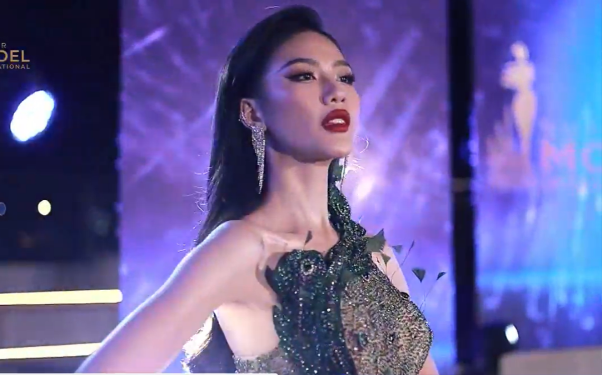 Bùi Quỳnh Hoa cực 'cháy' tại chung kết Supermodel International: Dùng son đỏ là 'bất bại' Ảnh 6