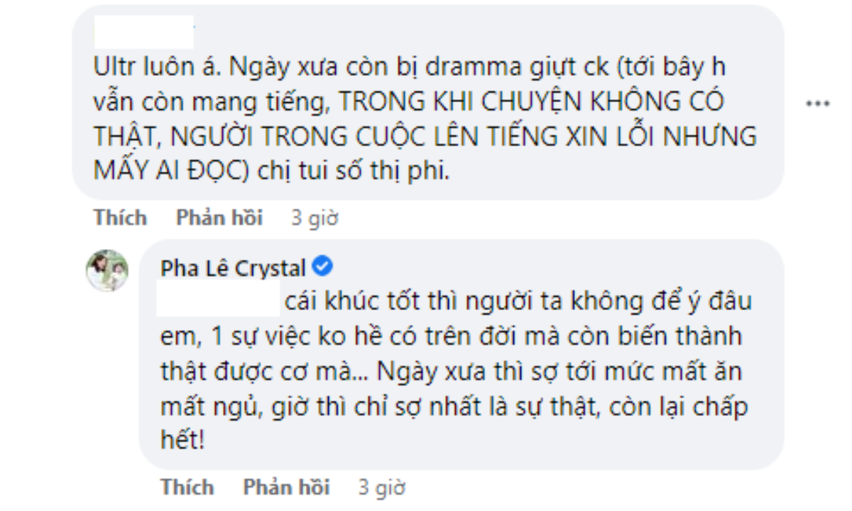 Pha Lê 'dằn mặt' người bí ẩn: 'Trước mắt suy đồi văn hoá vẫn là thương em, đắt show ầm ầm' Ảnh 3