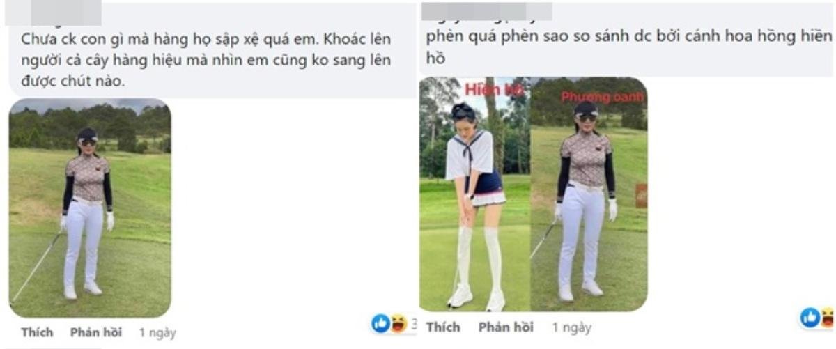 Phản ứng của Phương Oanh khi bị netizens 'chê' style chơi golf 'phèn chúa' Ảnh 5