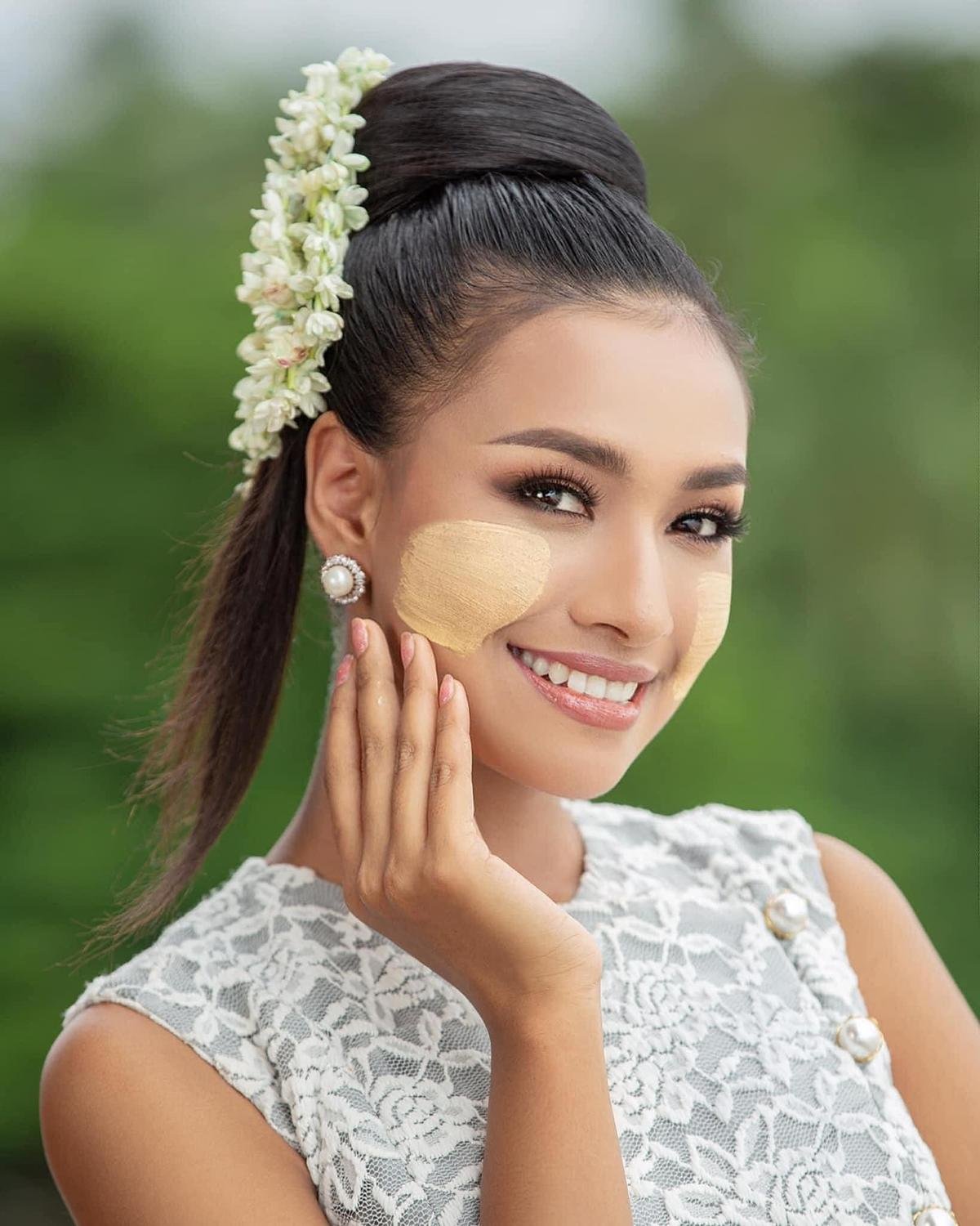 Thí sinh Miss Universe Myanmar chụp hình với concept lạ mắt: Hóa ra là nét văn hóa độc đáo Ảnh 5