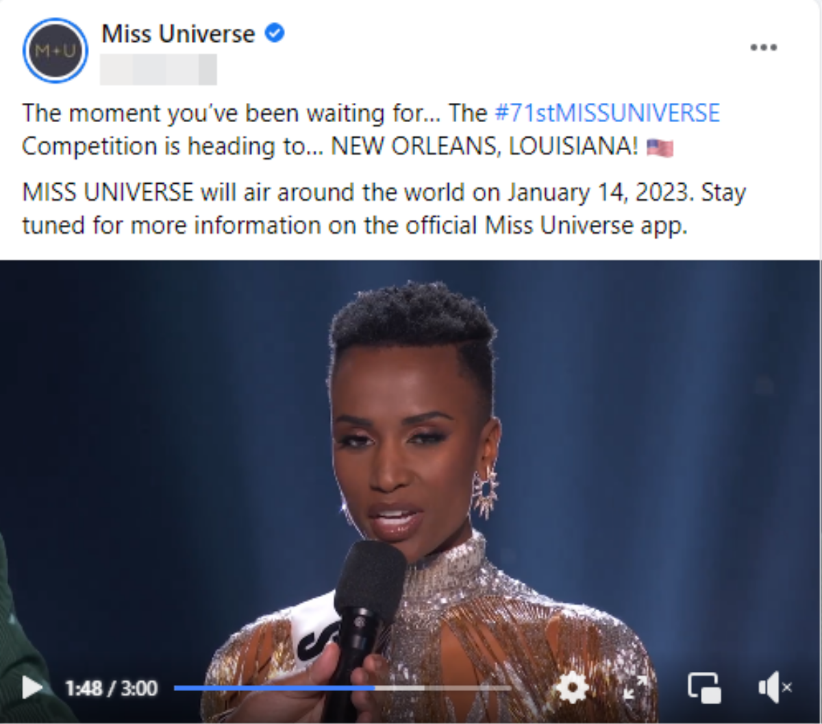 Chốt đơn: Miss Universe 2022 được tổ chức tại Mỹ, Ngọc Châu còn hơn 100 ngày nữa để chuẩn bị Ảnh 1