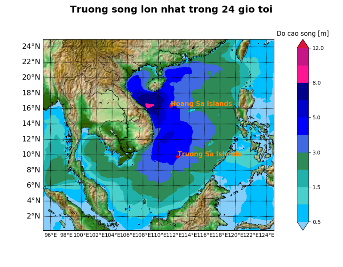 Bão Noru rất mạnh, phạm vi ảnh hưởng lớn, sẽ 'quần thảo' trên đất liền 10-12 tiếng Ảnh 2