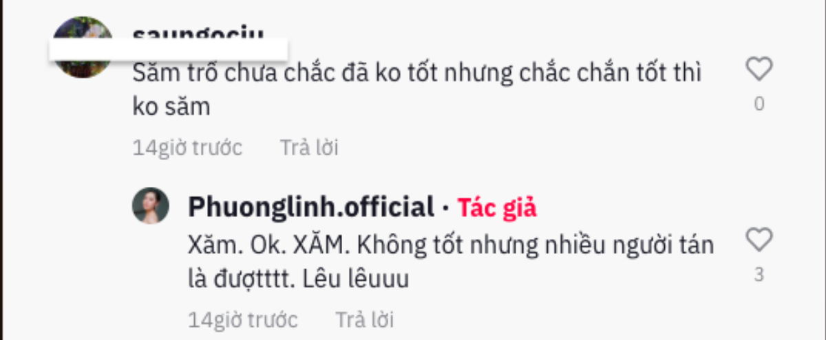 Để lộ cánh tay xăm kín, Phương Linh đáp trả thẳng lời chê bai: 'Xăm trổ nát quá' Ảnh 4