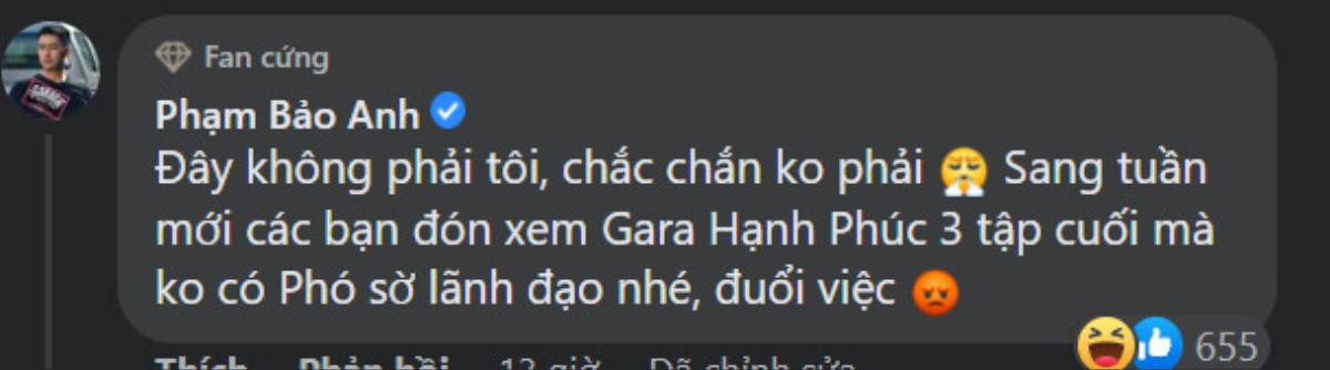 Bảo Anh xác nhận Duy Hưng sẽ không xuất hiện trong 3 tập cuối Gara Hạnh Phúc vì lý do này Ảnh 2