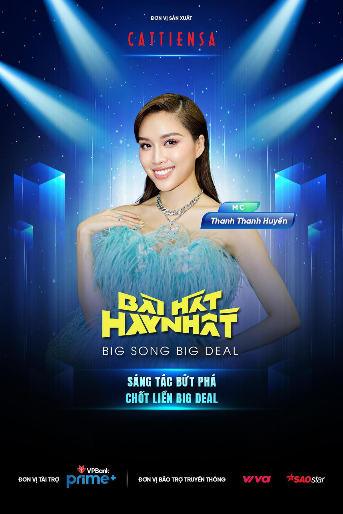 'MC 3.000 chữ' Thanh Thanh Huyền cầm trịch Bài hát hay nhất phiên bản Big Song Big Deal Ảnh 1