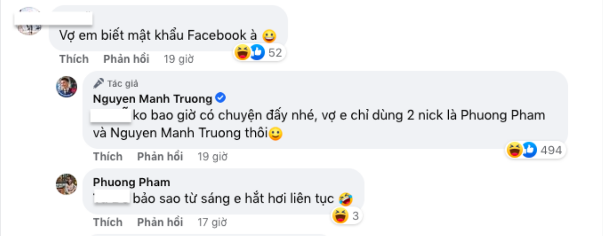 Mạnh Trường tiết lộ bị vợ quản lý Facebook cá nhân sau bài đăng 'đánh dấu chủ quyền' Ảnh 2