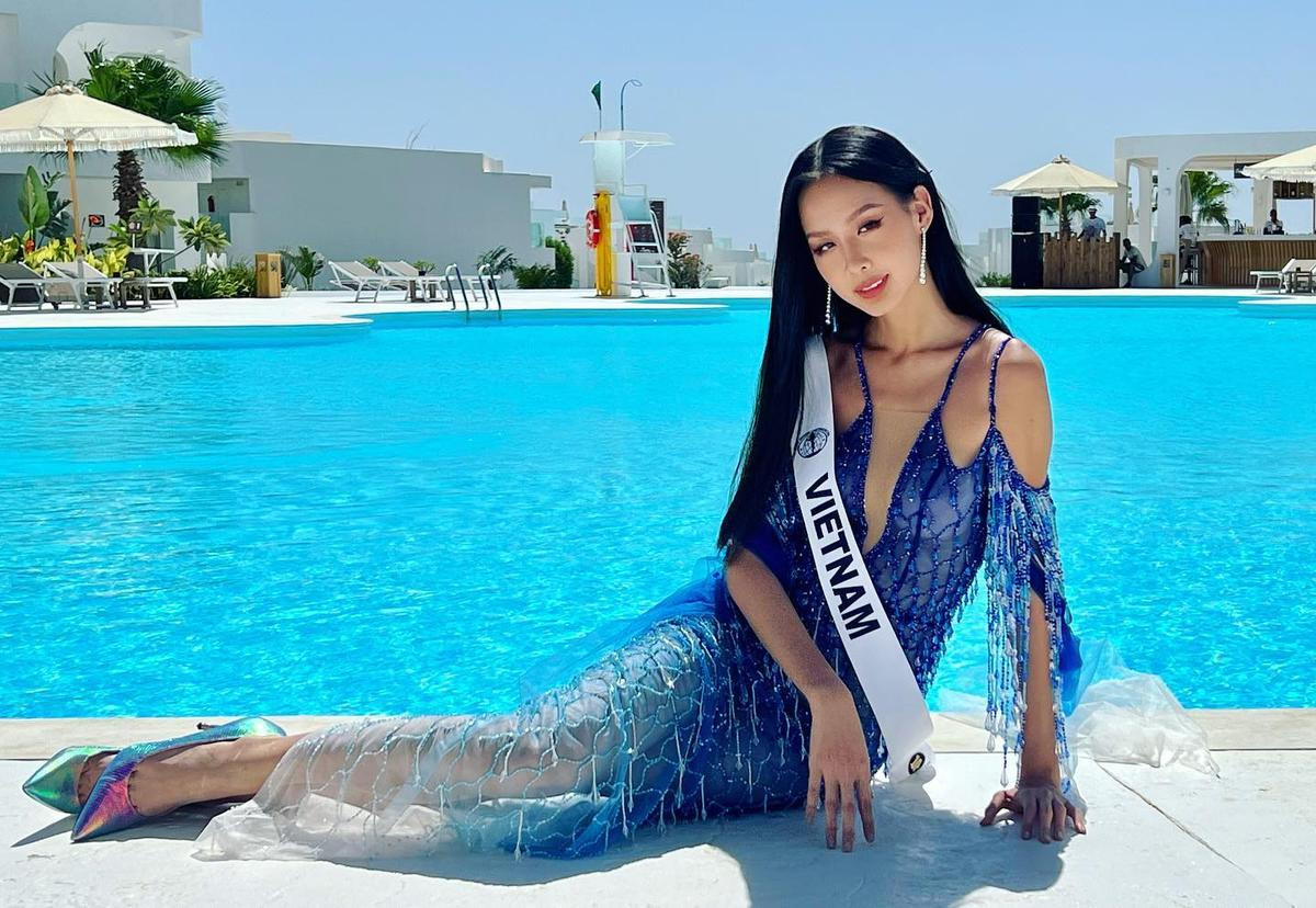 Layout bị chê của Bảo Ngọc lại được ban tổ chức Miss Intercontinental khen ngợi vì sáng tạo Ảnh 1