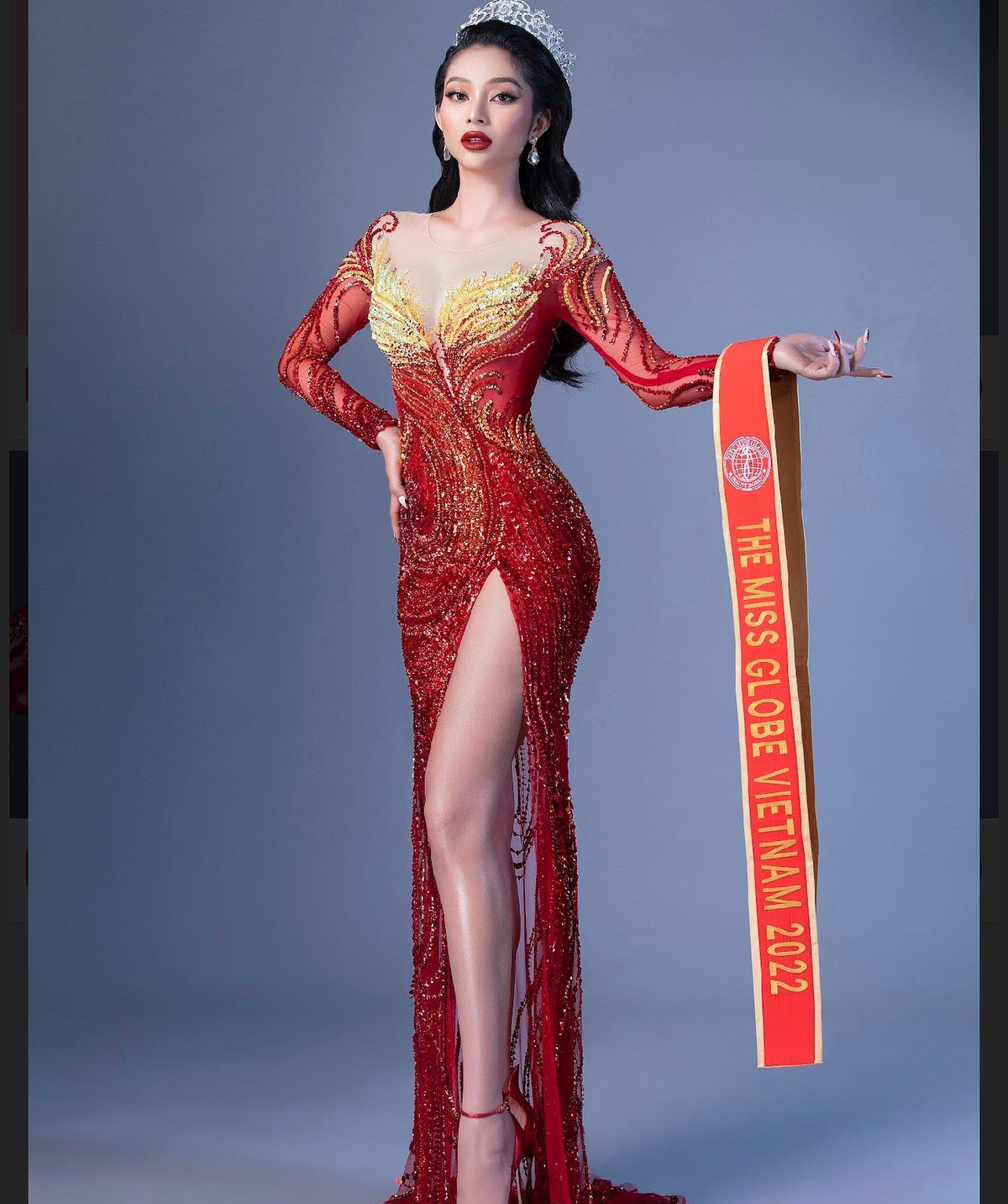 Đại diện Việt Nam tại The Miss Globe khiến khán giả 'ngao ngán' vì tiếng Anh quá chán Ảnh 4