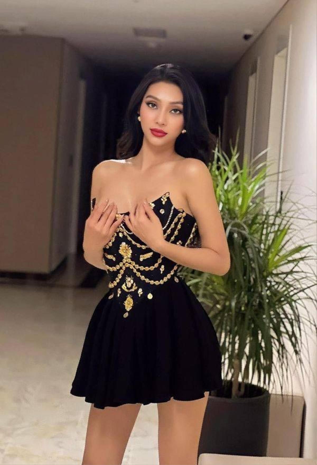 Nhan sắc đại diện Việt Nam tại The Miss Globe 2022: Đồ nghề đầy đủ là 'bén đứt tay', chặt đẹp dàn đối thủ Ảnh 2