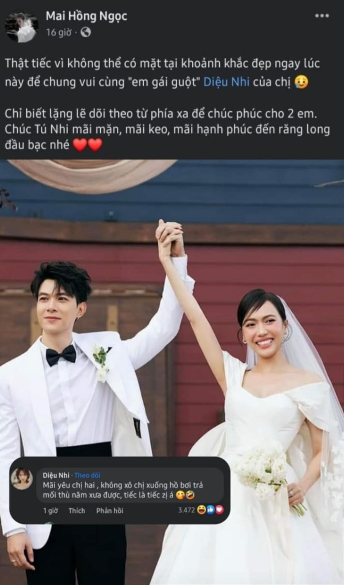 Động thái 'quay xe' của Đông Nhi giữa 'cơn bão' chỉ trích vì không đi đám cưới Diệu Nhi Ảnh 1