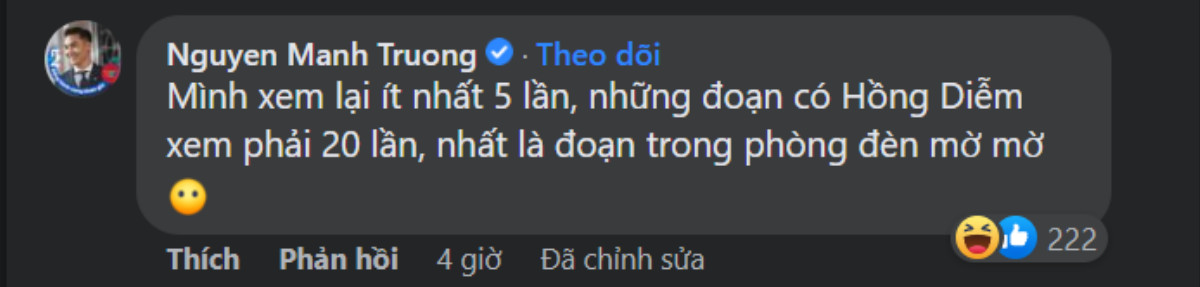 Mạnh Trường xem 'tình cũ' Hồng Diễm diễn ở phim mới 20 lần, nhưng chú ý nhất là cảnh nóng của Việt Anh Ảnh 2