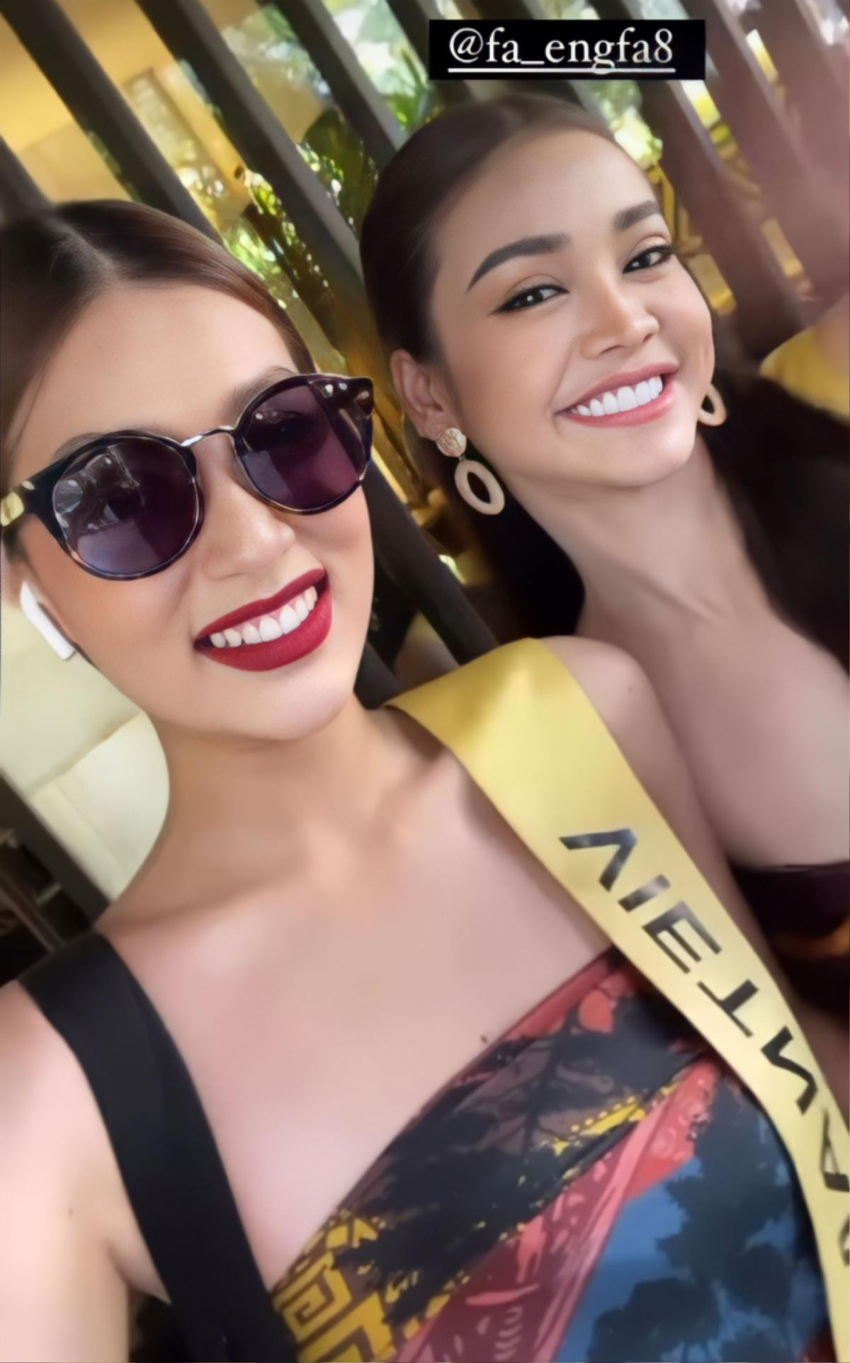 Chơi thân với Hoa hậu Thiên Ân, Miss Grand Thailand Engfa Waraha sơ hở là nói tiếng Việt Ảnh 4