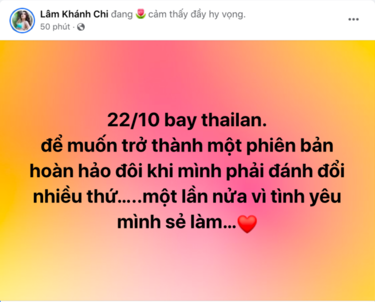 Lâm Khánh Chi sang Thái để trở thành phiên bản hoàn hảo, nhắn nhủ một điều nếu không thể tiếp tục ca hát Ảnh 2