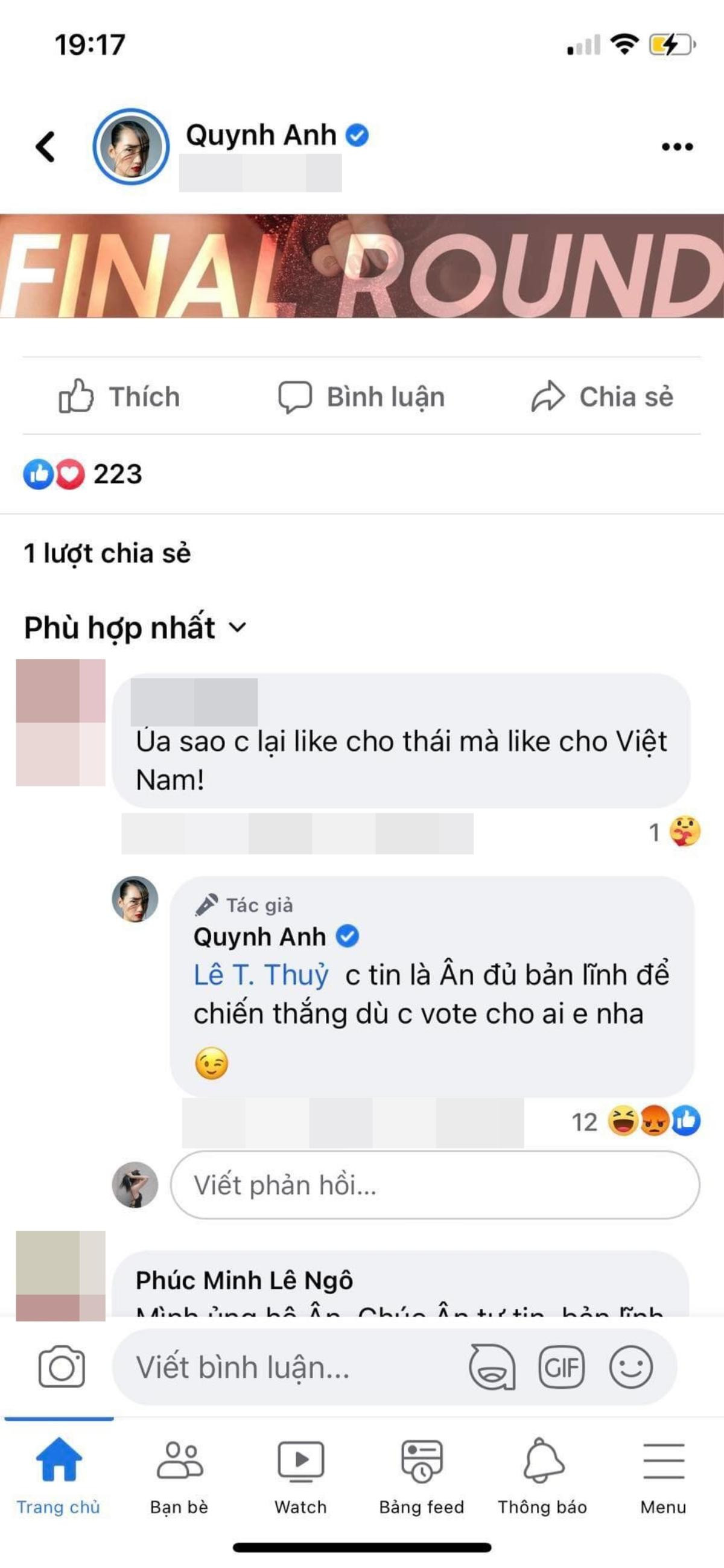 Siêu mẫu Quỳnh Anh lên tiếng phân bua về việc tràn qua trang chủ Miss Grand thả tim cho chị đại Engfa Ảnh 4