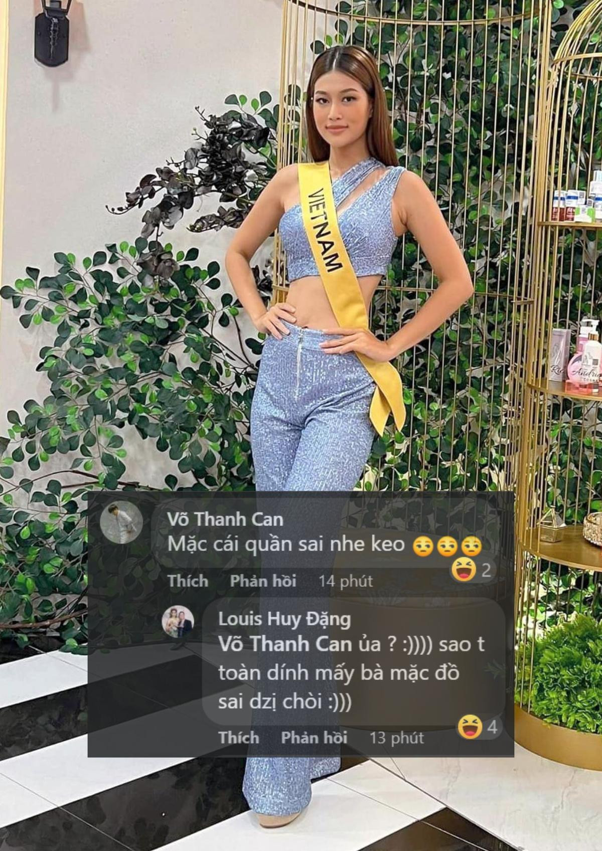 Nối gót Thùy Tiên, Thiên Ân mặc quần ngược tham dự Miss Grand International Ảnh 2