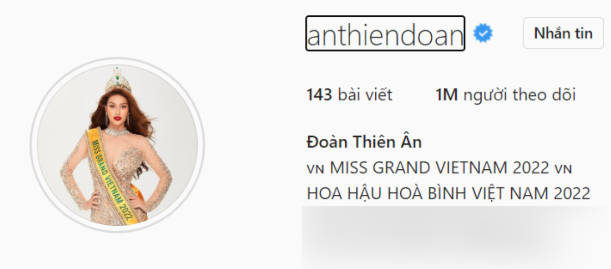 Không lọt top 10 tại Miss Grand nhưng Thiên Ân bất ngờ nhận tin vui: Quá xứng đáng với sự cố gắng! Ảnh 2