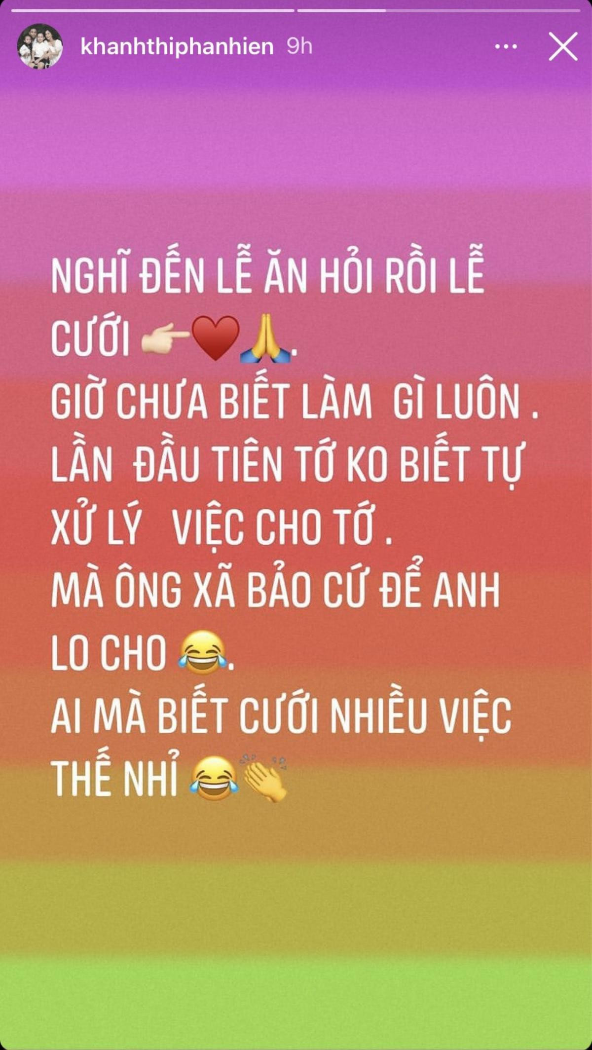 Khánh Thi khoe ảnh mặc váy cưới, còn tiết lộ một sự thật mà cô dâu nào cũng gặp phải Ảnh 2