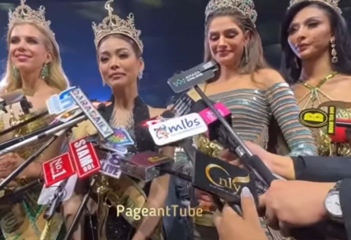 'Buồn' của Tân Miss Grand International: Đăng quang nhưng phóng viên đều hướng về Á hậu Engfa Ảnh 2