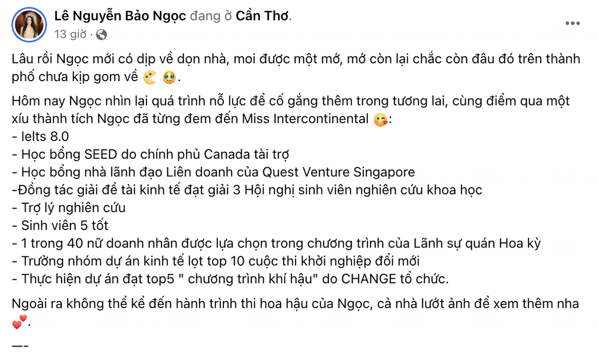 Màn đáp trả 'thâm sâu' của Bảo Ngọc khi bị dàn Á hậu Thái Lan chê không xứng thành Hoa hậu Liên lục địa Ảnh 2