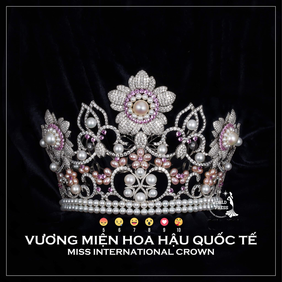 Vương miện Miss International đẹp tinh xảo, quá đẳng cấp: Thời của Phương Anh tới rồi Ảnh 1