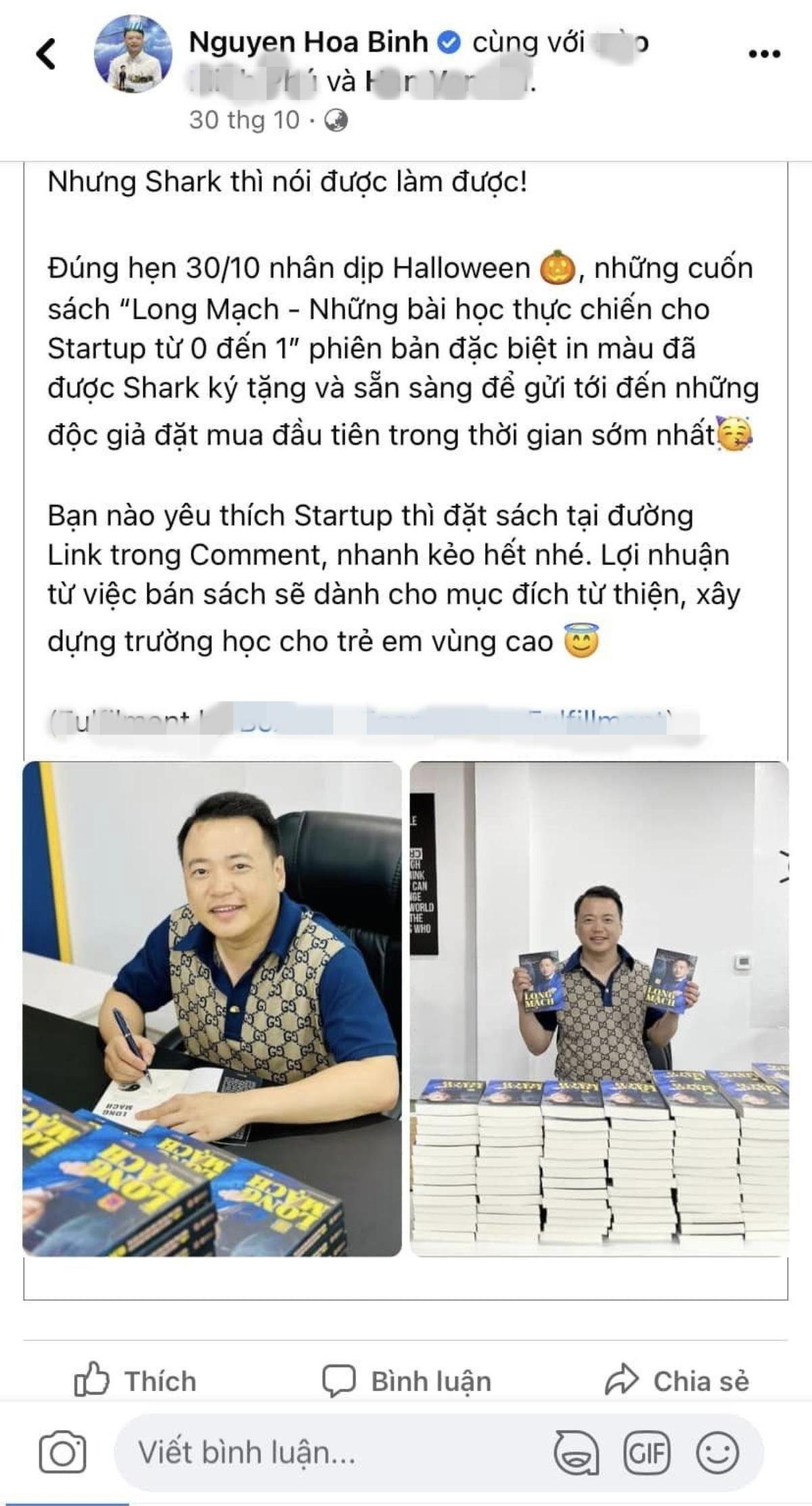 Ồn ào tình cảm vừa lắng xuống, Shark Bình liền có động thái gây chú ý Ảnh 4