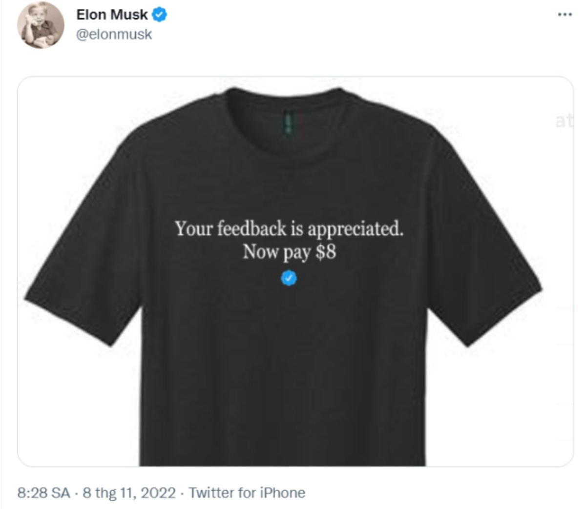 Elon Musk muốn thu phí tất cả người dùng Twitter Ảnh 1