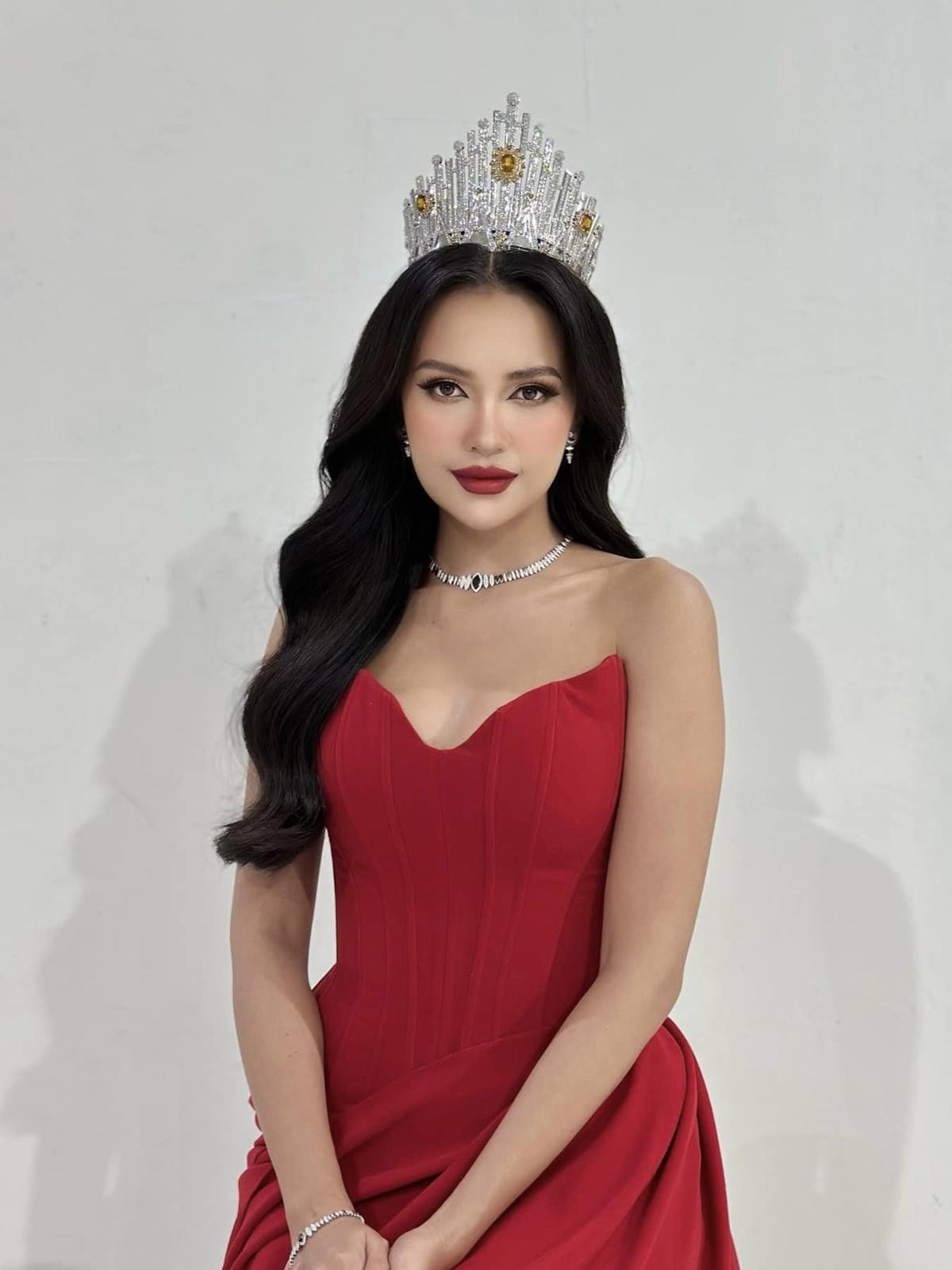 Nhan sắc lên hương của Ngọc Châu: Cứ đà này Top 7 Miss Universe dễ như trở bàn tay Ảnh 2