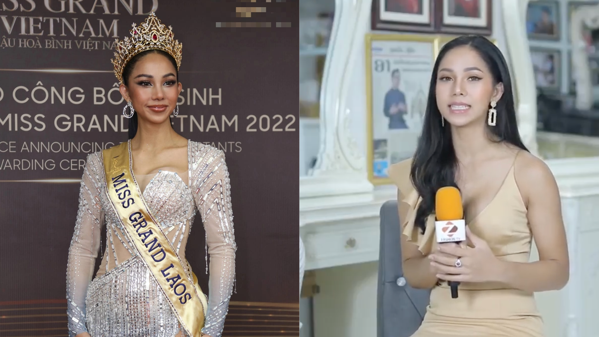 Hoa hậu Engfa Waraha bức xúc vì bị Miss Grand Laos 'mỉa mai' trình độ tiếng Anh Ảnh 1