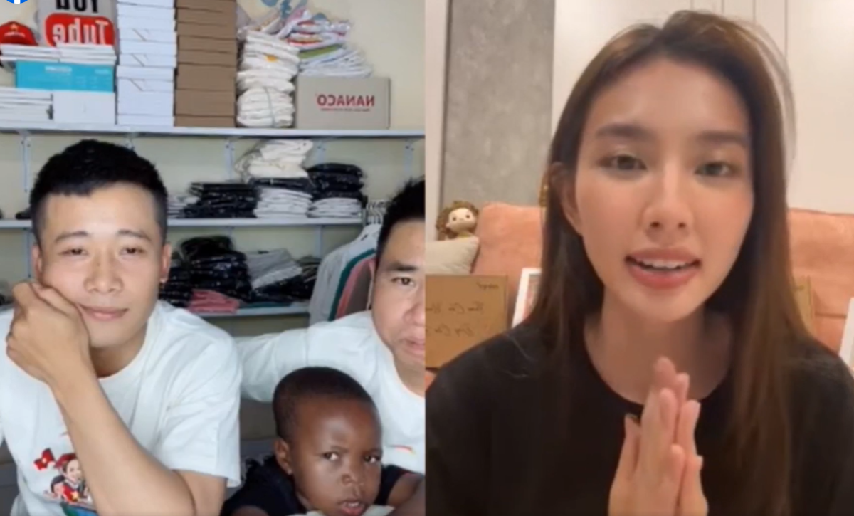 Thùy Tiên bối rối khi được Quang Linh Vlog hát tỏ tình trên sóng livestream Ảnh 1