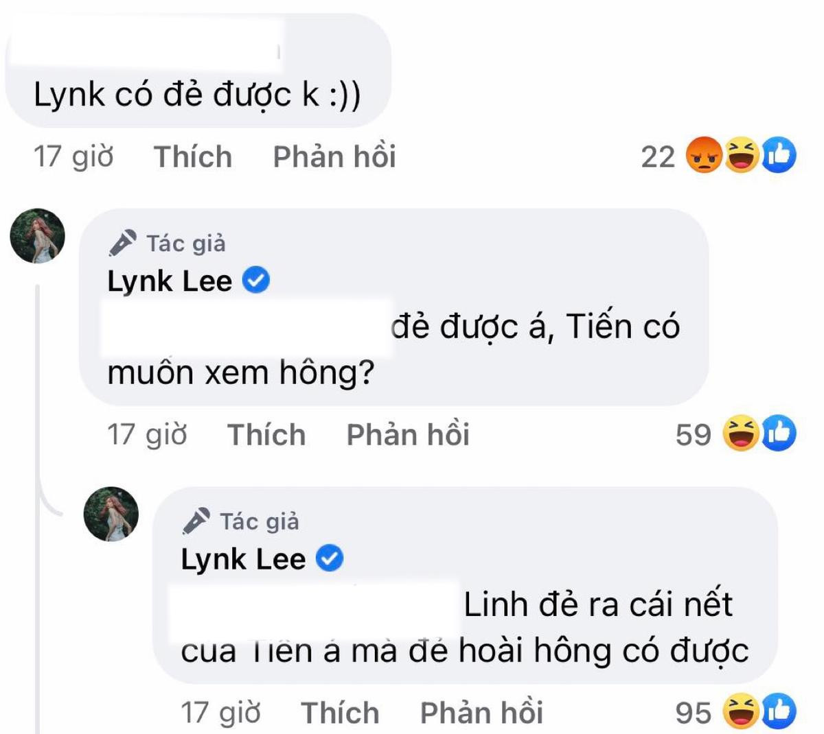 Trước câu hỏi kém duyên 'có đẻ được không', Lynk Lee đã có pha đáp trả cực 'gắt' Ảnh 4