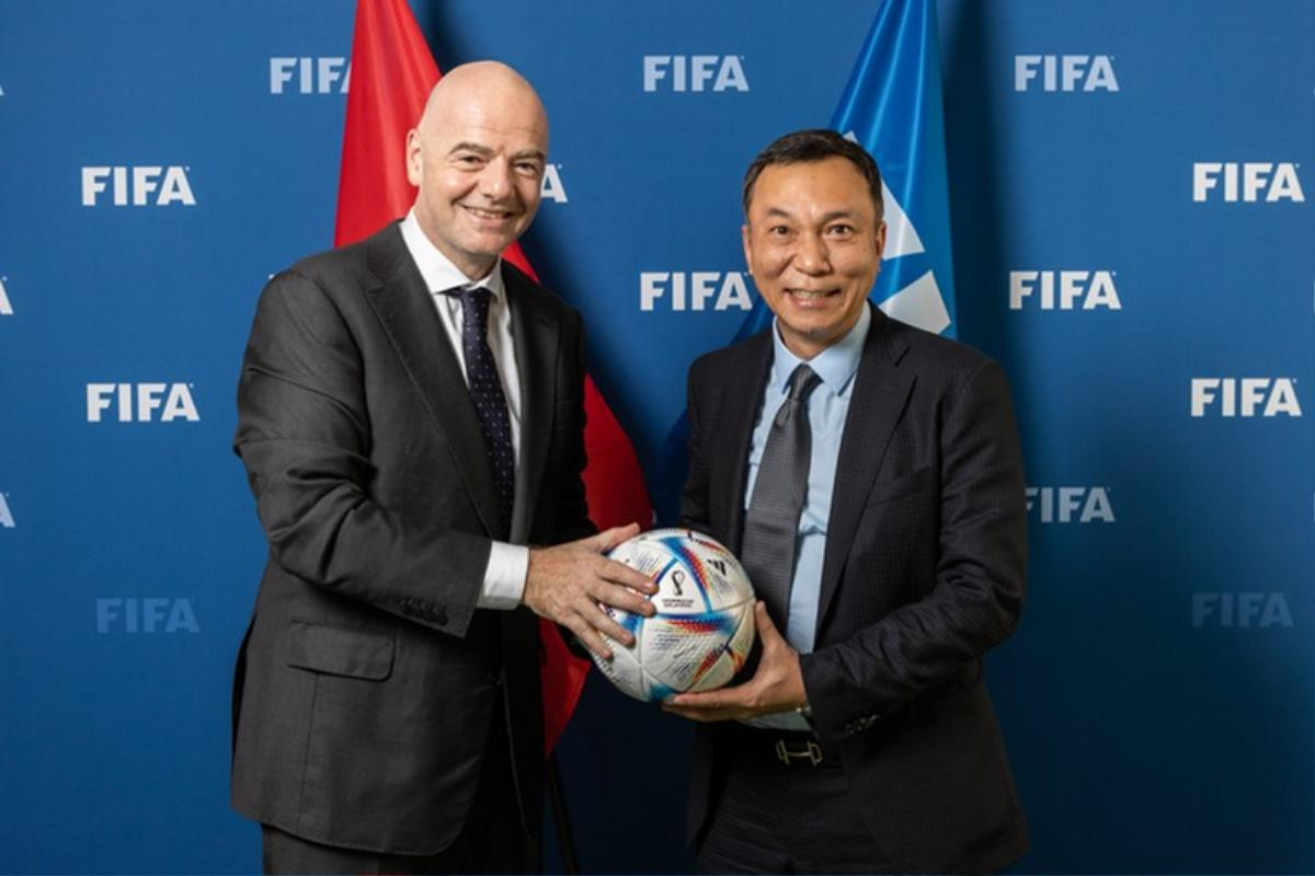 Chủ tịch VFF họp Hội nghị thượng đỉnh của FIFA và dự khai mạc World Cup 2022 Ảnh 1