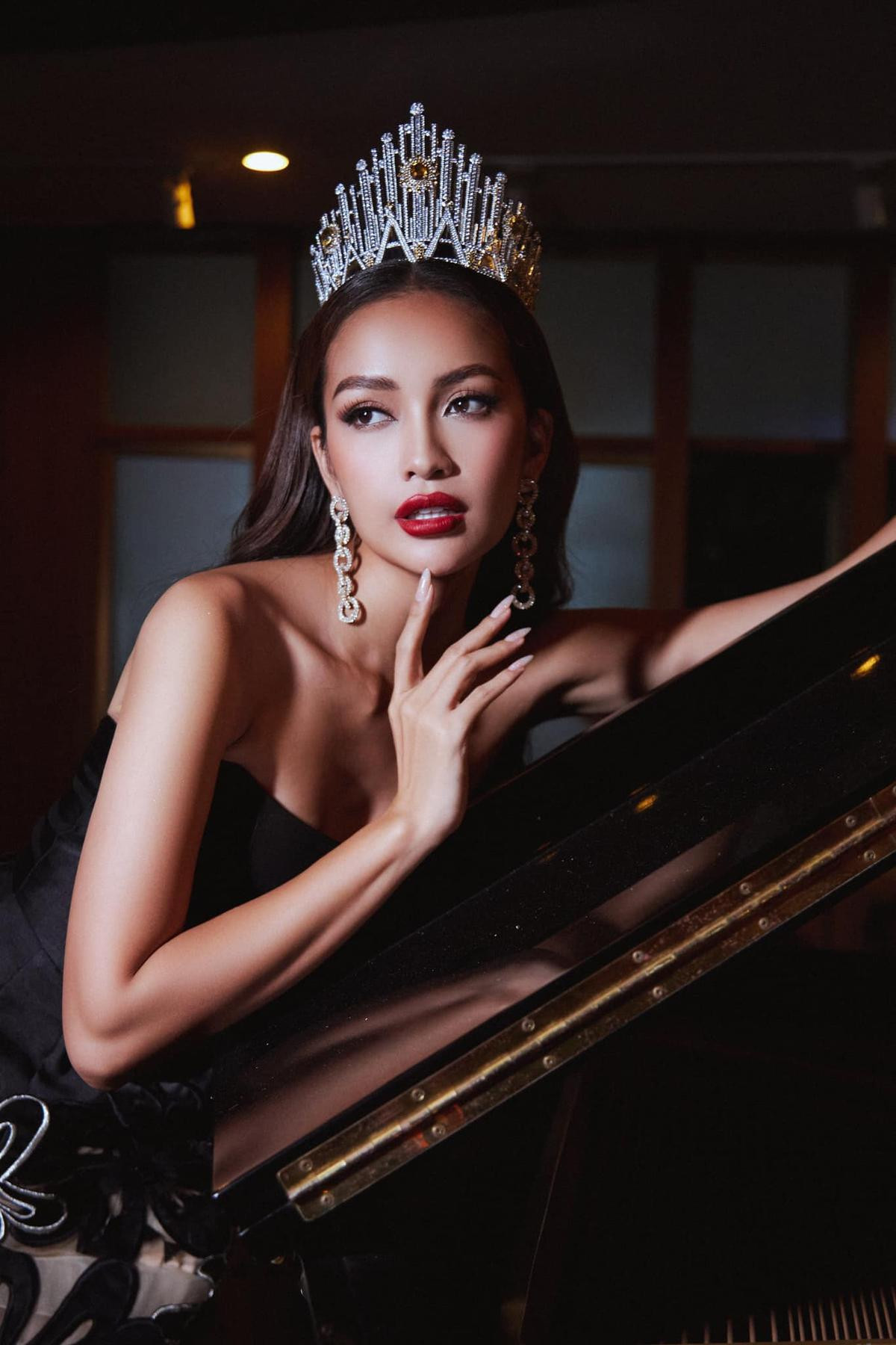 Vừa tung ảnh profile, Ngọc Châu rớt hạng dự đoán Miss Universe: Hạng 13 chưa xứng tầm với sash Việt Ảnh 1