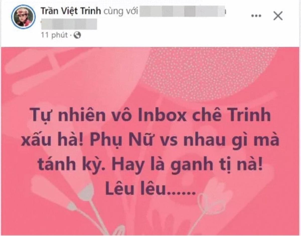 Bị người lạ nhắn tin chê già xấu, Việt Trinh liền phản ứng: 'Phụ nữ với nhau mà tánh kì' Ảnh 4