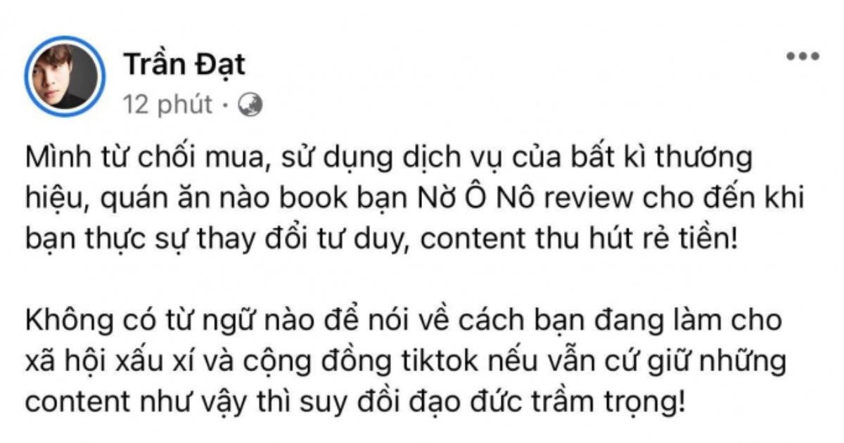 Dùng 'content bẩn', miệt thị để câu view, TikToker Nờ Ô Nô đang nhấn nút tự hủy chính mình? Ảnh 5