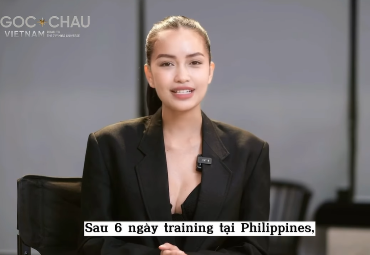 Ngọc Châu xuất chiêu: Tung tà hất lụa siêu đẳng cấp, qua Miss Universe cứ đà này là đội vương miện Ảnh 2