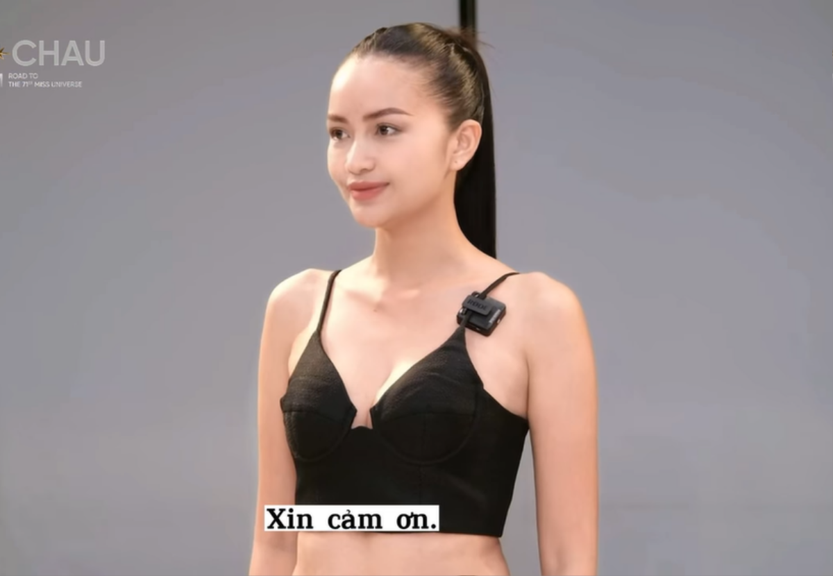 Ngọc Châu xuất chiêu: Tung tà hất lụa siêu đẳng cấp, qua Miss Universe cứ đà này là đội vương miện Ảnh 4