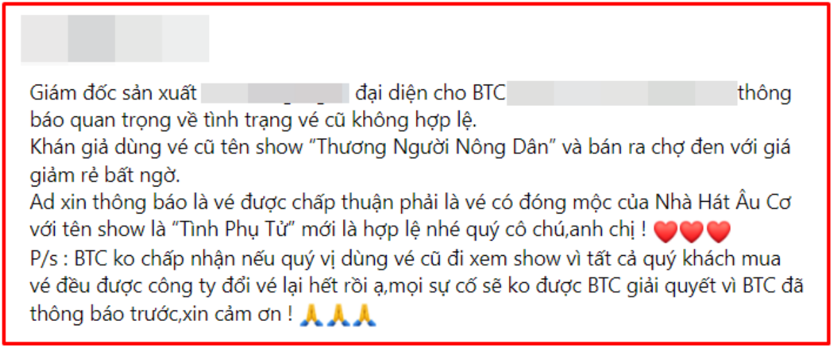 Ban tổ chức đêm nhạc có Hồ Văn Cường bất ngờ lên tiếng 'cảnh báo' khán giả Ảnh 2